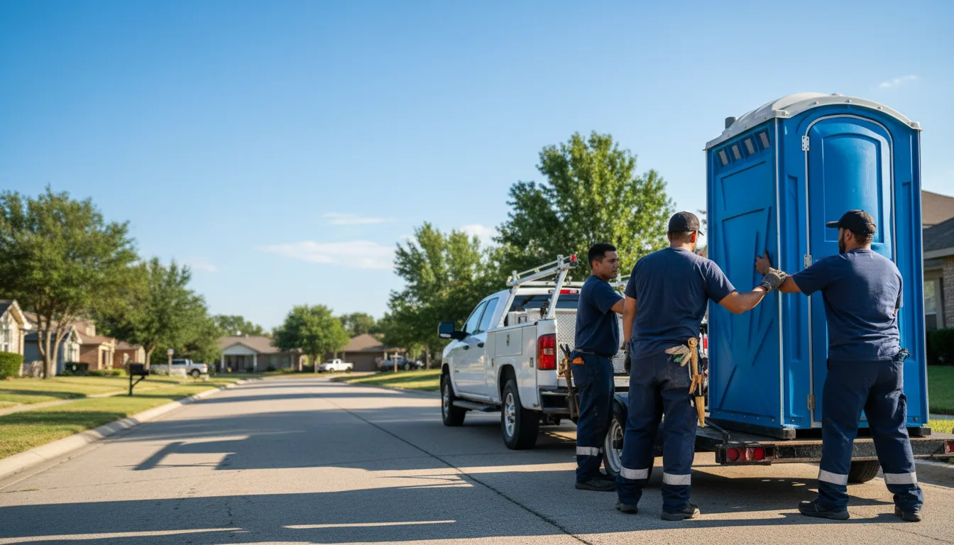 Portable Toilet Rental in Lemont, IL near me